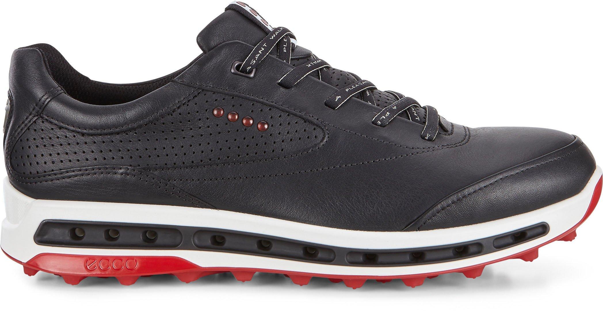 Mens Goretex Cool Pro Spikeless Golf Shoe BLK GRY